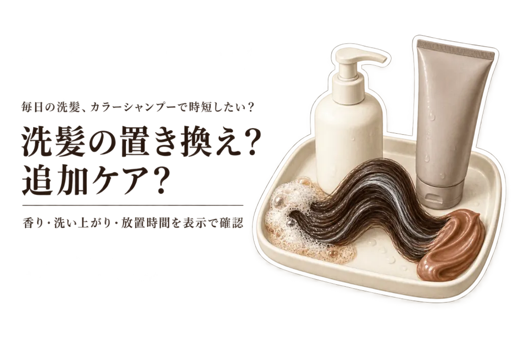 楽天でレビュー数が多いカラーシャンプーとカラーコンディショナーを比較｜洗う時短・香り・洗い上がりで選ぶ